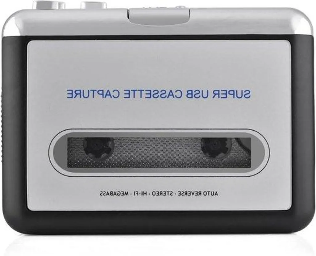 Lecteur Cassette USB Convertisseur MP3 avec Logiciel d'Édition Audio PC