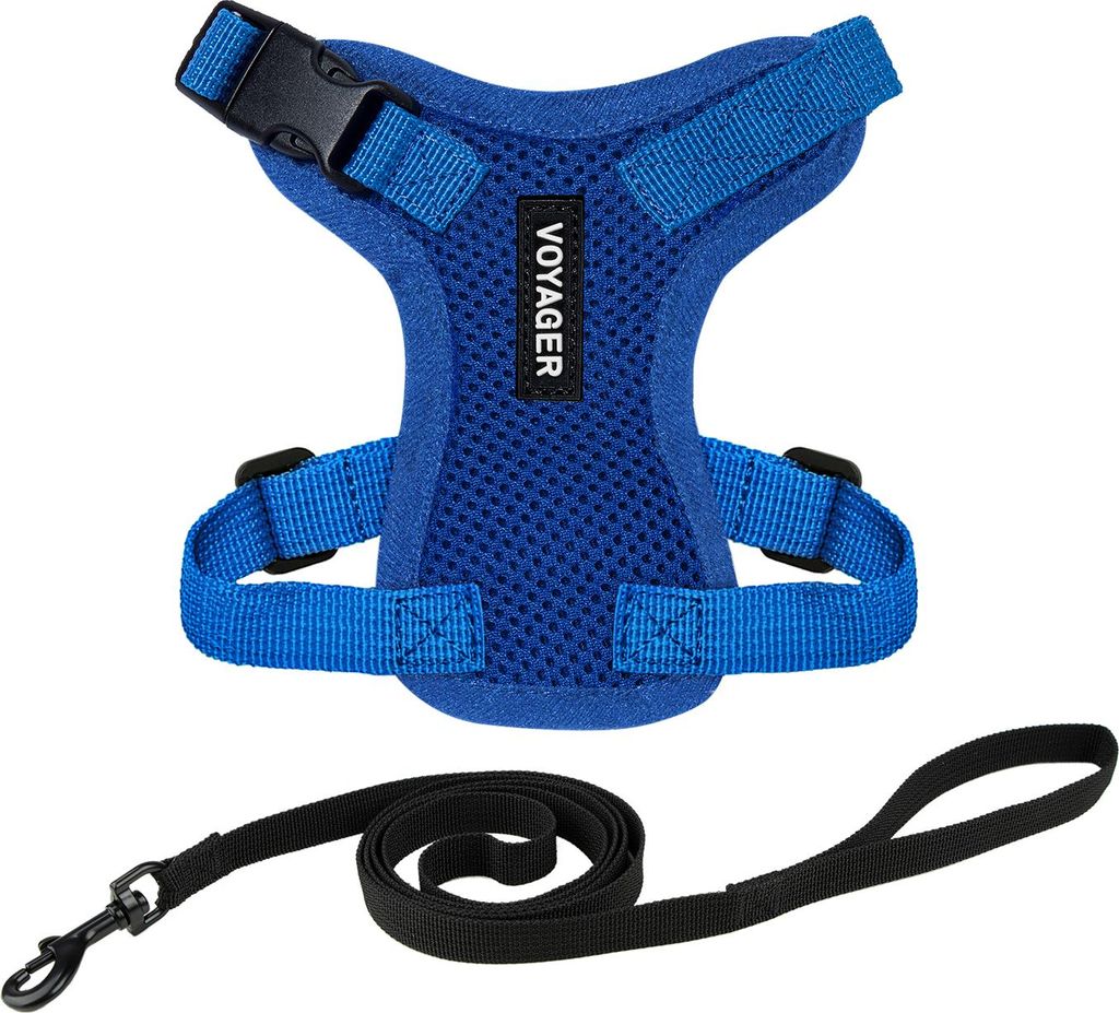 Voyager Step-in Lock Katzengeschirr und reflektierende Katzenleine mit Neoprengriff by Best Pet Supplies - Unterstützt kleine, mittelgroße und gr...