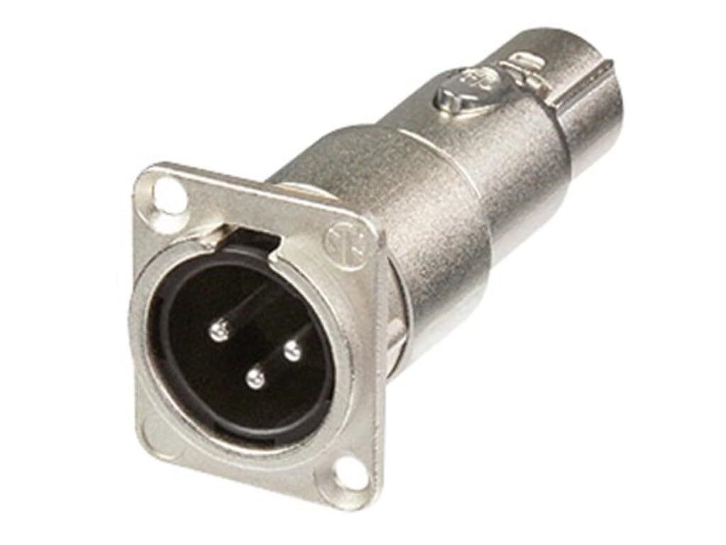 Neutrik - XLr samčí-samicový adaptér žľabu pre montáž na Obrázok produktu 