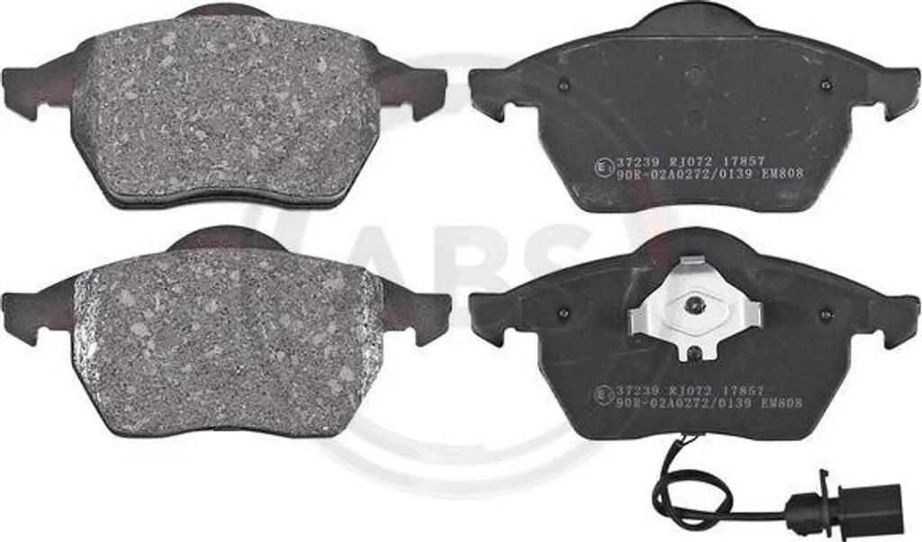 Plaquettes de frein A.B.S. 37239 pour Alhambra et Sharan OE 7M3698151