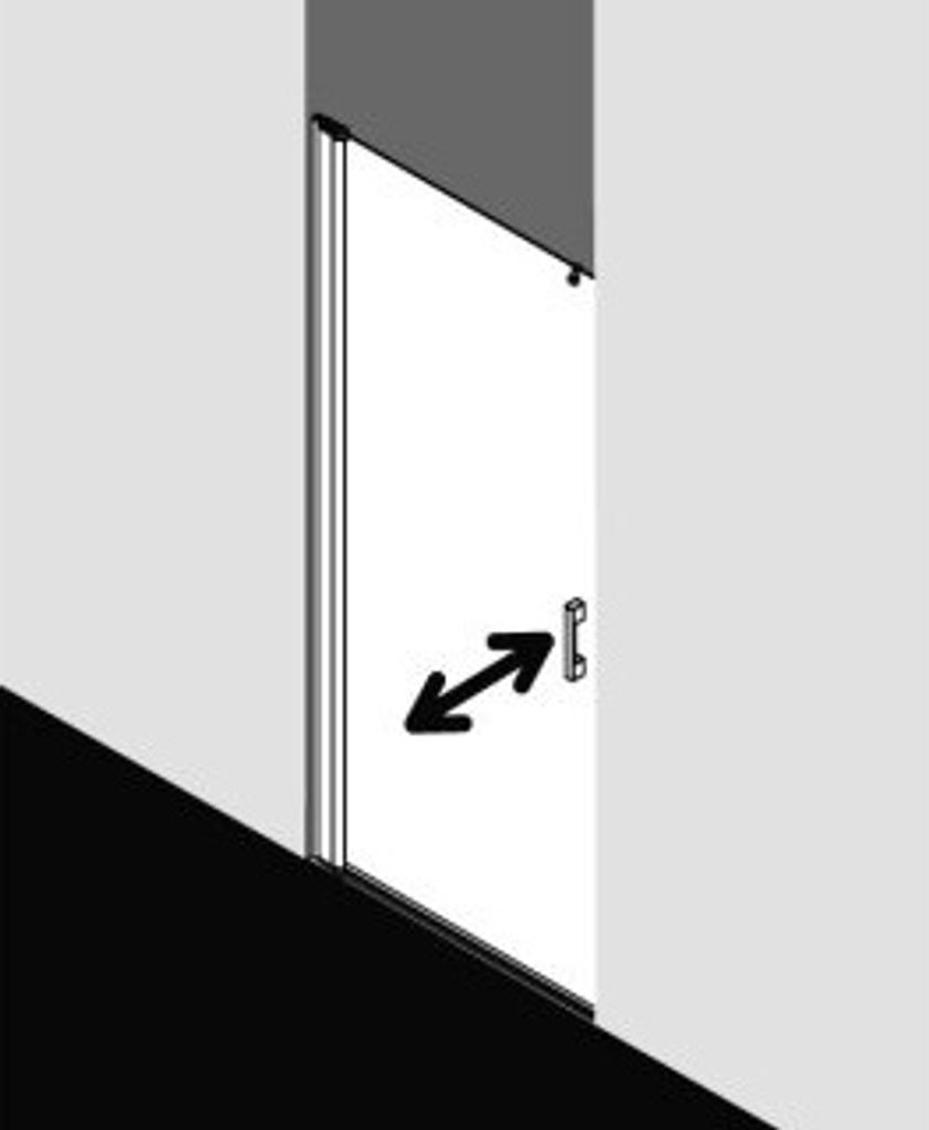 Kermi PE1TL08020VNK Pendeltür Pega 1TL 0800x