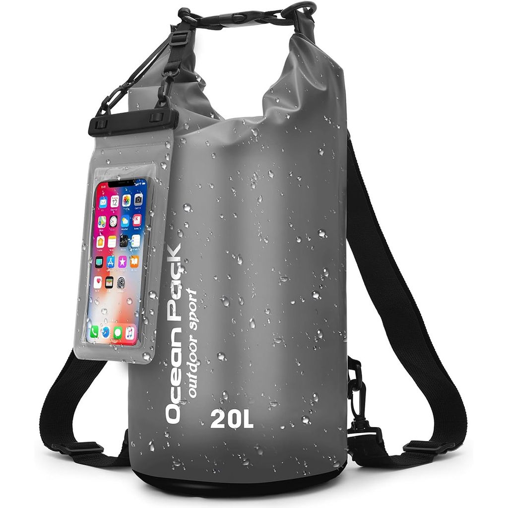Seesäcke, Dry Bag,20L,wasserdichter Beutel Rucksack, Produktbild 