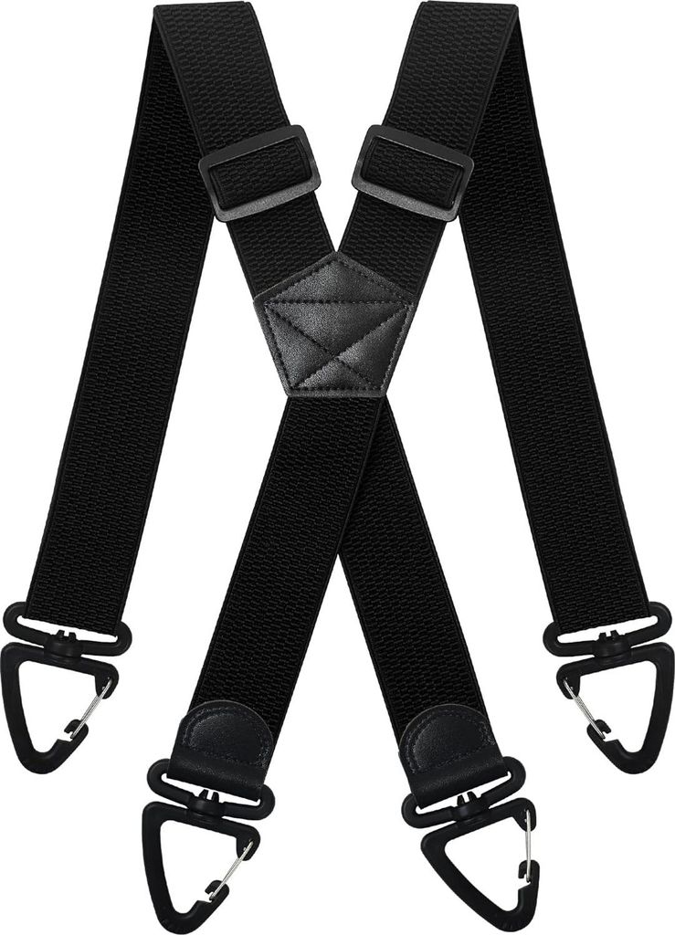 Hosenträger Herren Extra Stark, X Form Breit 3,8cm Produktbild 
