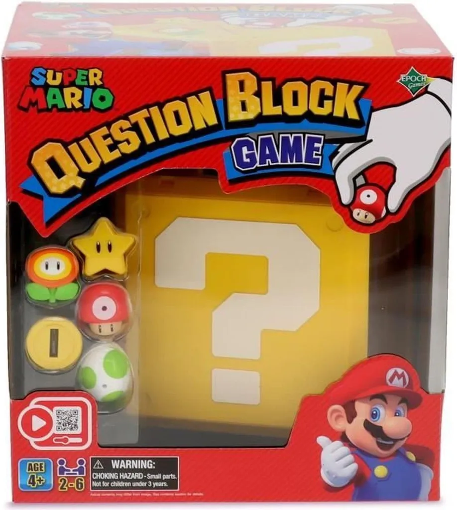 Super Mario Question Block Game Epoch - Jeu à suspense sans piles
