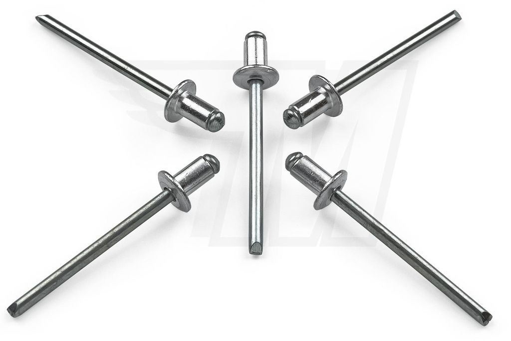 10x Blind Niet 4 x 8,8 mm für BAIC Universal