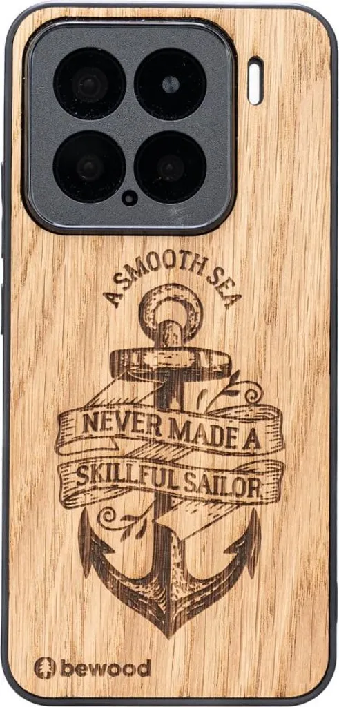 Cover Robusta Xiaomi 15 Legno Anchor Oak Bewood | Stile Wild