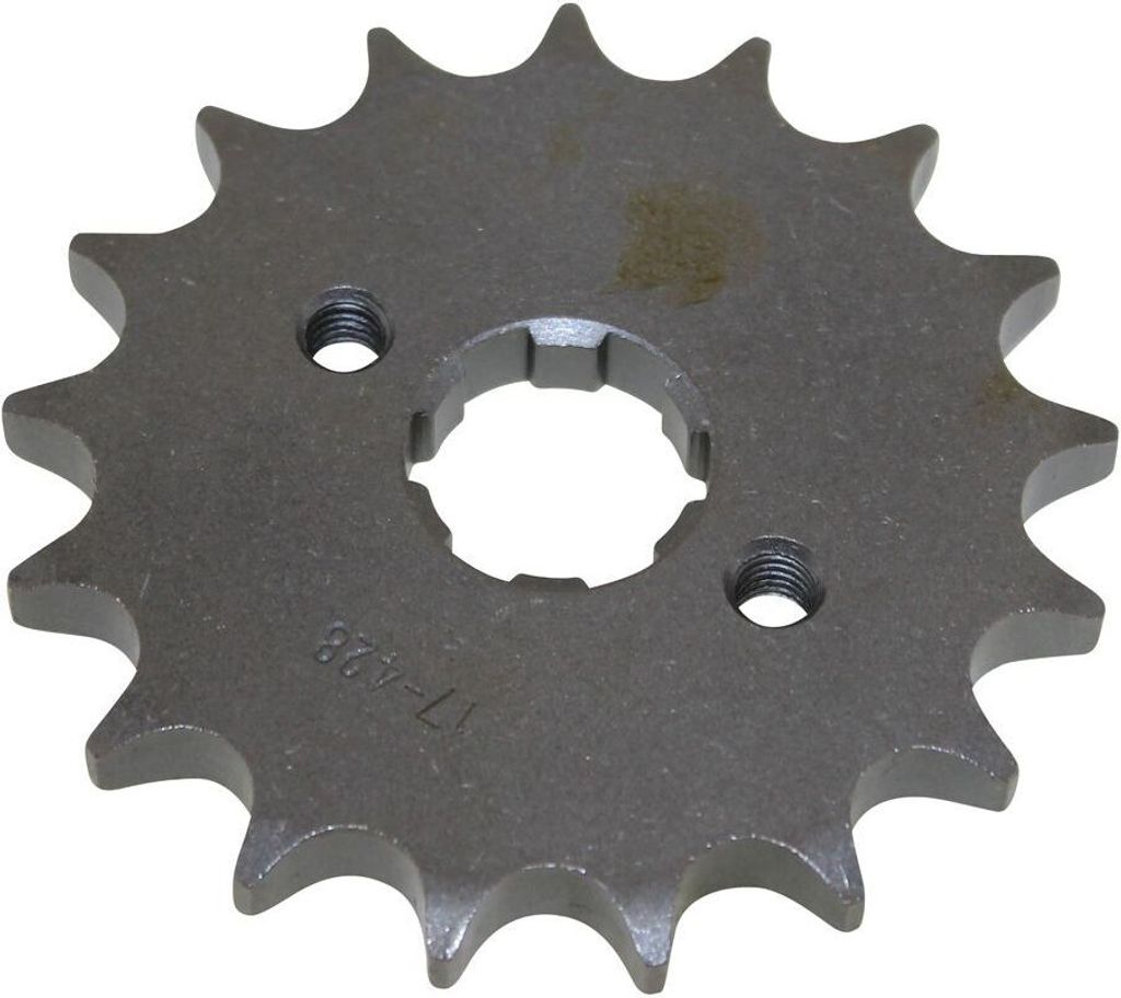 Pignone 17 denti passo 428 tipo F1264 per Honda CB CBF CBR Immagine del prodotto 