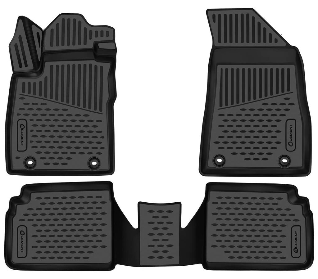 ELEMENT 3D-rubberen automatten geschikt voor MG ZS II Productafbeelding 