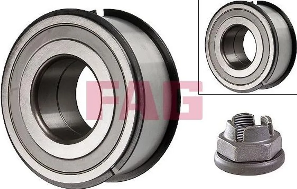 Solution Bruit Roue : Kit Roulement FAG 713 6300 50 pour Laguna et Megane