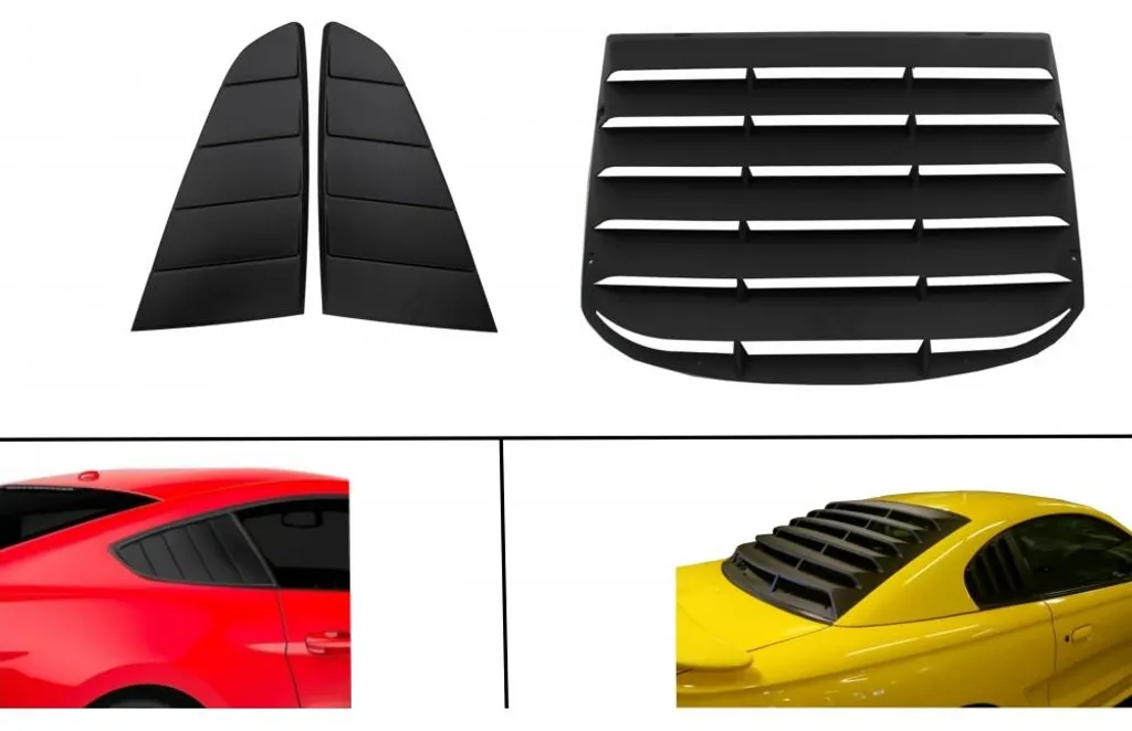 Réduire la Chaleur et Relooker votre Mustang 2015-2019 avec ces Persiennes