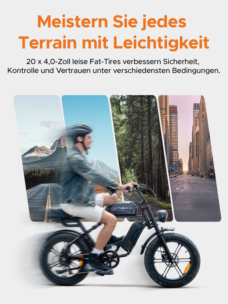 ENGWE E-Bike MTB mit einem Akku/ 2 Akkus, 48V 15.6Ah Akku Produktbild 7