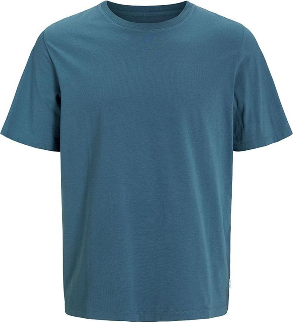 Jack & Jones Organic Basic Plus Size Kurzarm-t-shirt Blau 7XL Mann Blau 7XL