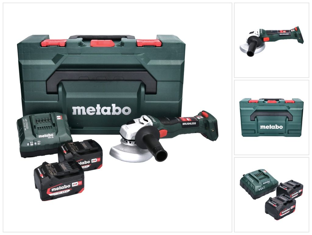 Metabo W 18 LT BL 11-125 Akku-Winkelschleifer 18V Immagine del prodotto 