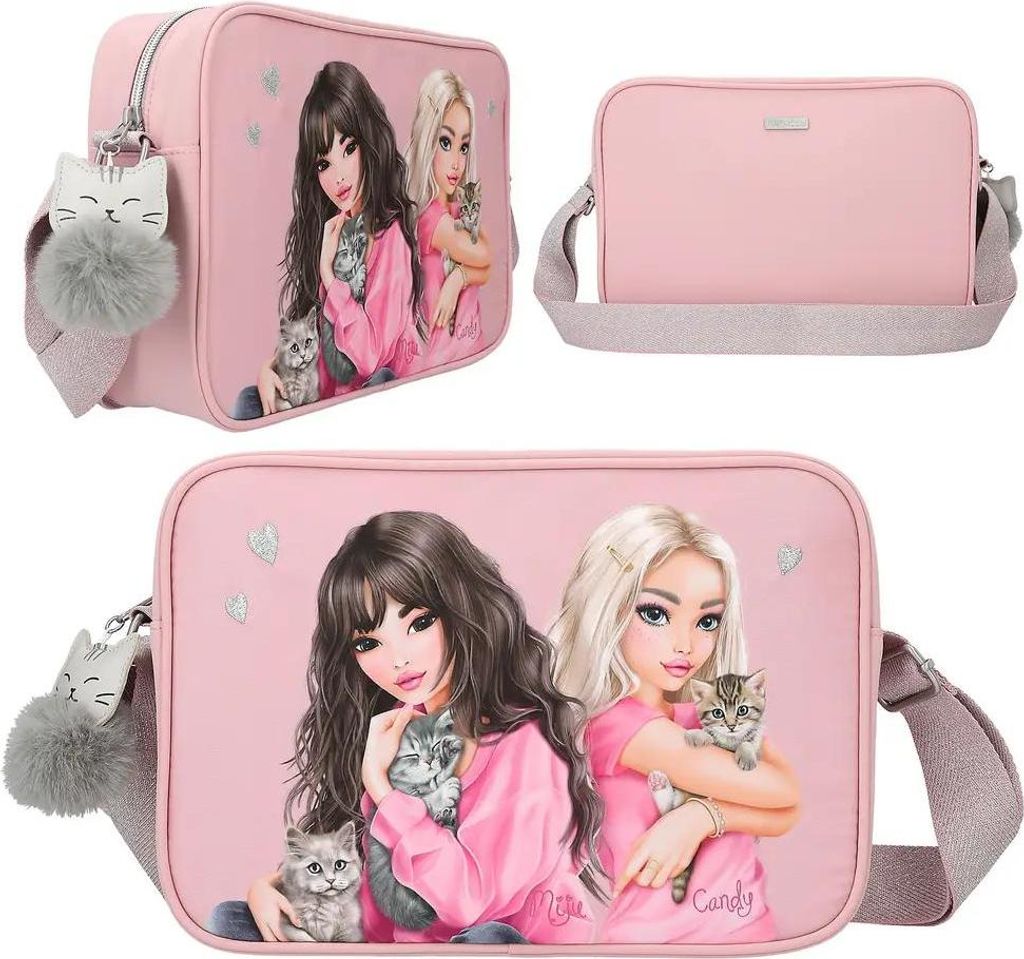 Borsa a tracolla per bambini TOPModel Gattino Rosa Immagine del prodotto 
