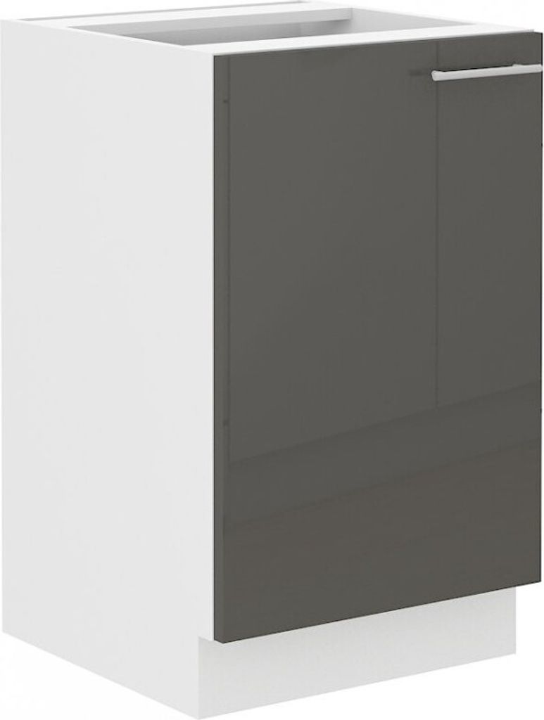 Meuble pour évier inférieur LAJLA – largeur 50 cm, gris / Image du produit 