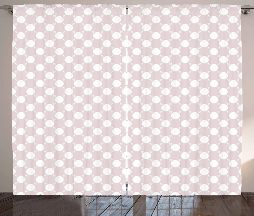 Tende ABAKUHAUS Retrò Malva 280x245 cm: Eleganza Rustica per Soggiorno - 1