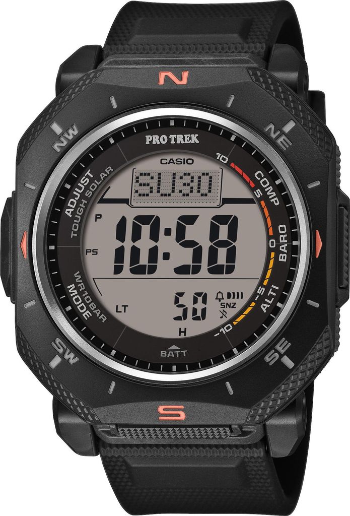 Casio Uhr Herren Pro Trek PRG-69-1ER Edelstahl, Resin, Produktbild 