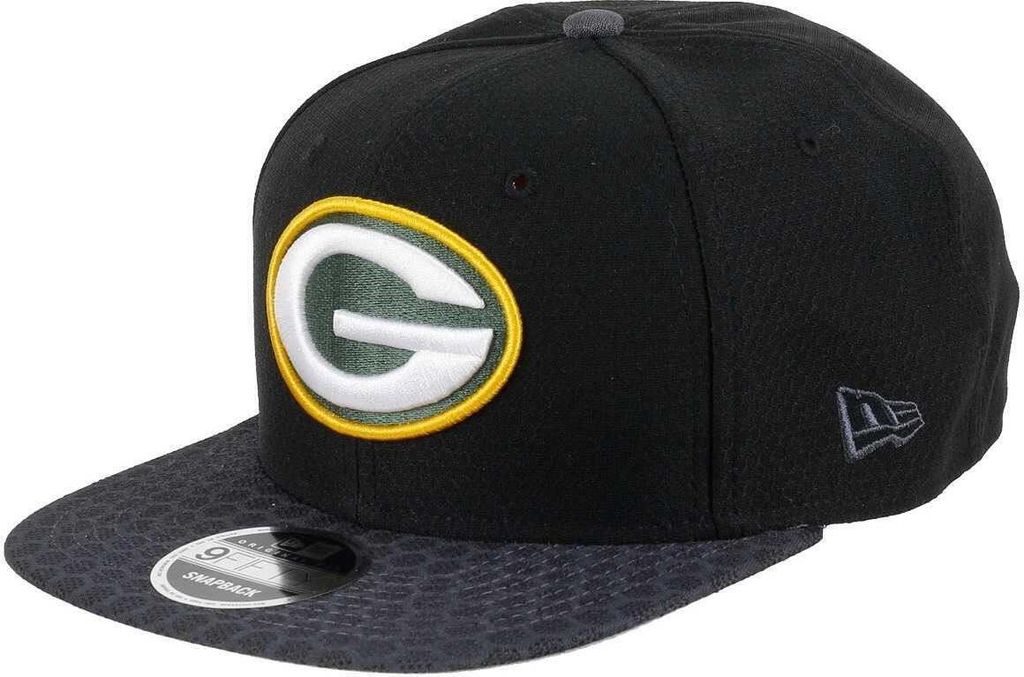 Green Bay Packers 2017 Sideline 9Fifty Cap schwarz One-Size Produktbild 