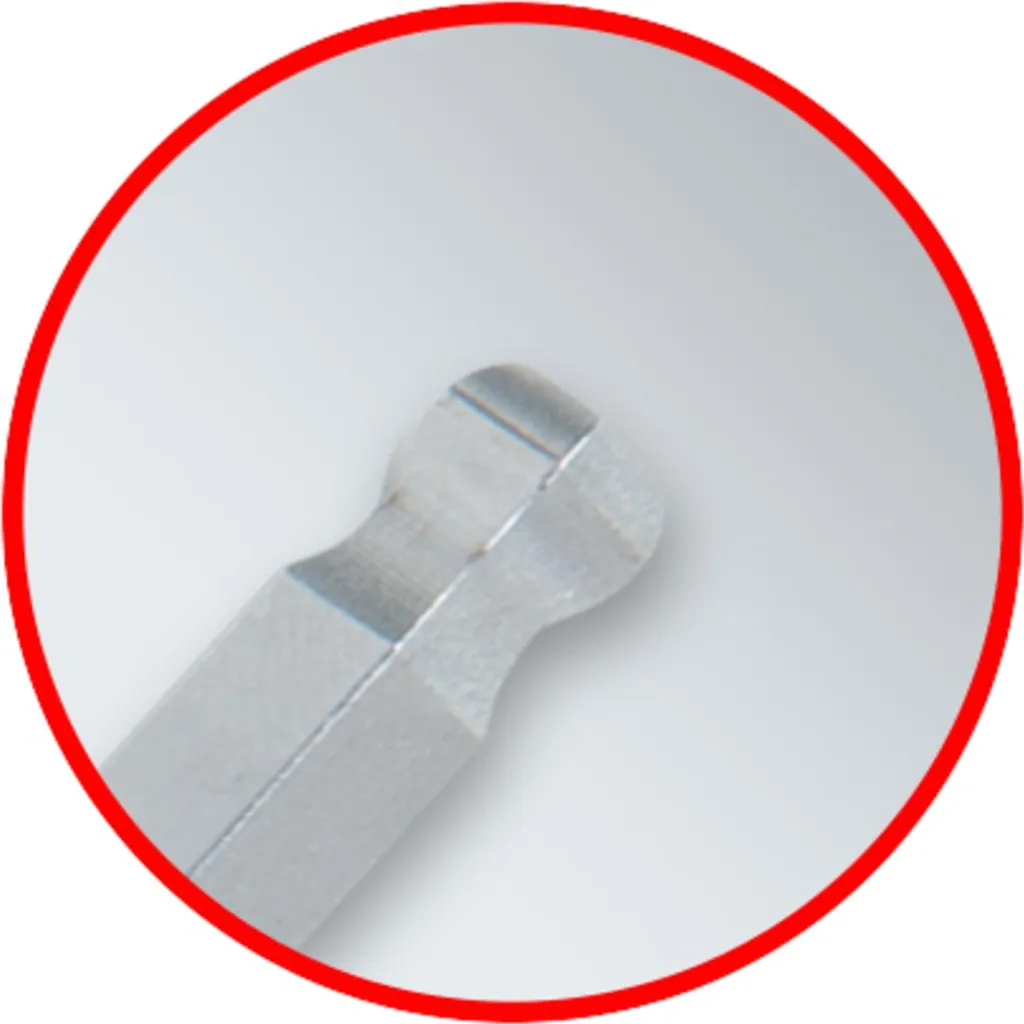 Clés mâles coudées pour accès difficiles KS TOOLS 151.3222 - Set de 9 clés - 4