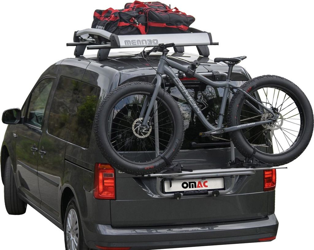 Fahrradträger für Heckklappe E Bike 3 Fahrräder