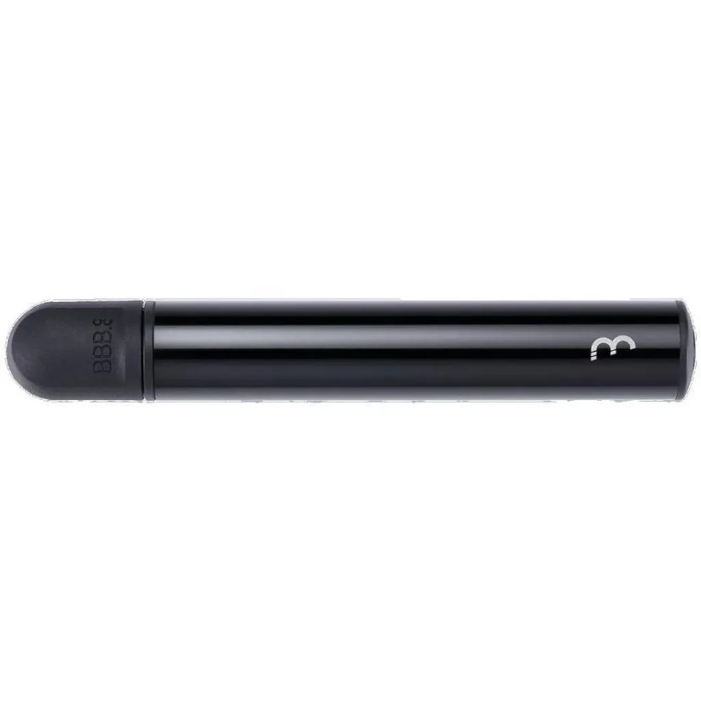Pompe à main VTT BBB BMP-103 SingleShot en aluminium noir pour voyage