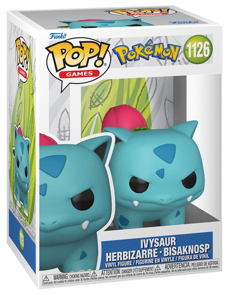 Funko POP Pokemon 1126 Ivysaur Figurka Kolekcjonerska Zdjęcie produktu 
