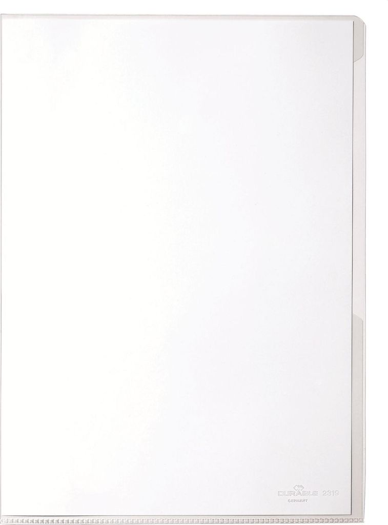 DURABLE Sichthülle A4 glasklar, Pckg. à 50, 231919 transparent