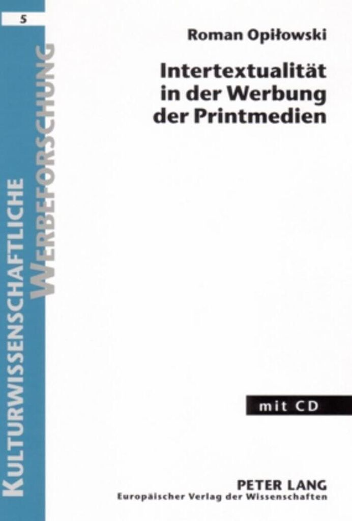Intertextualität in der Werbung der Printmedien