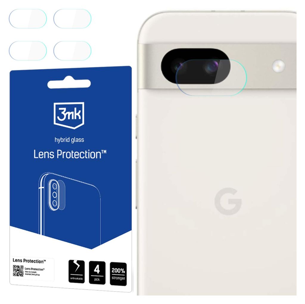 3mk Hybridglas Lens Protection für Google Pixel 8A 5G Produktbild 