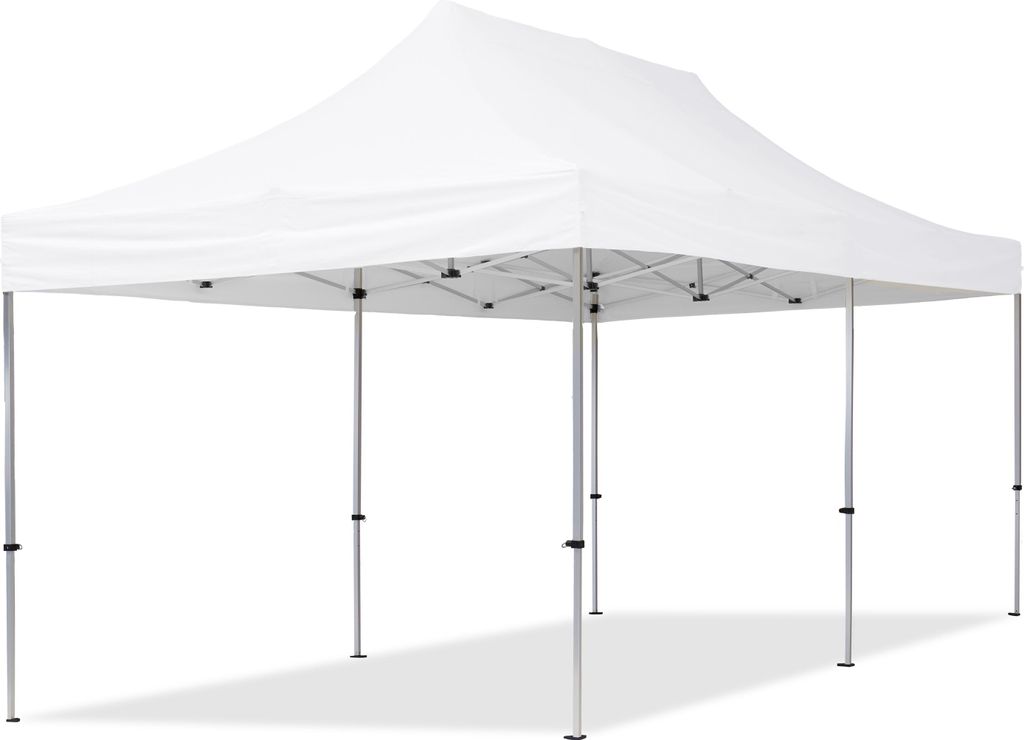 TOOLPORT 3x6m Aluminium Faltpavillon, ohne Seitenteile, Produktbild 