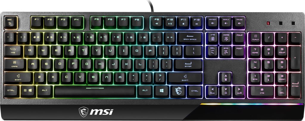 MSI Vigor GK30 Tastatur Gaming USB QWERTY US International Produktbild 
