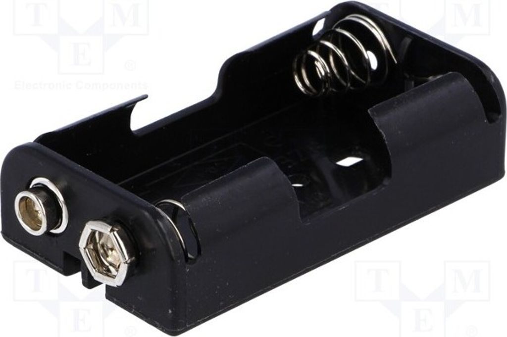 5x Behälter Ausg: Typ 6F22 Größe: AA,R6 Anz.Bat: 2 BH-321-1B Batterien - Behälte