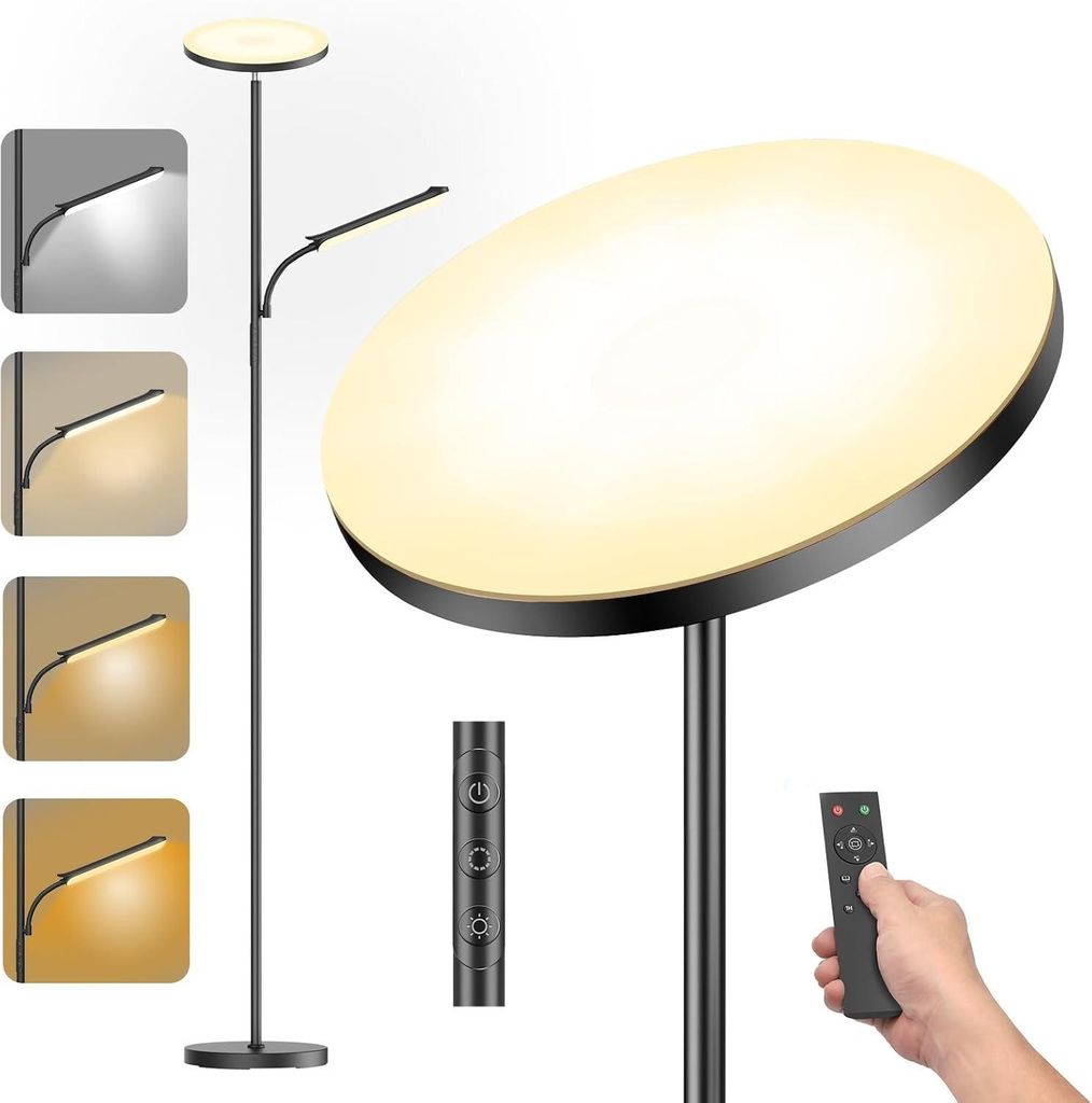 YICAIZI FLE-042-F2, LED stropní svítidlo s lampičkou na Obrázek produktu 