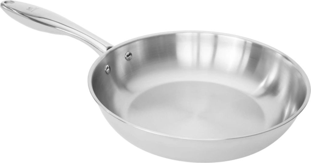Shiori Bratpfanne ohne Beschichtung, 24 cm StainlessSteel304patelniaindukcja24