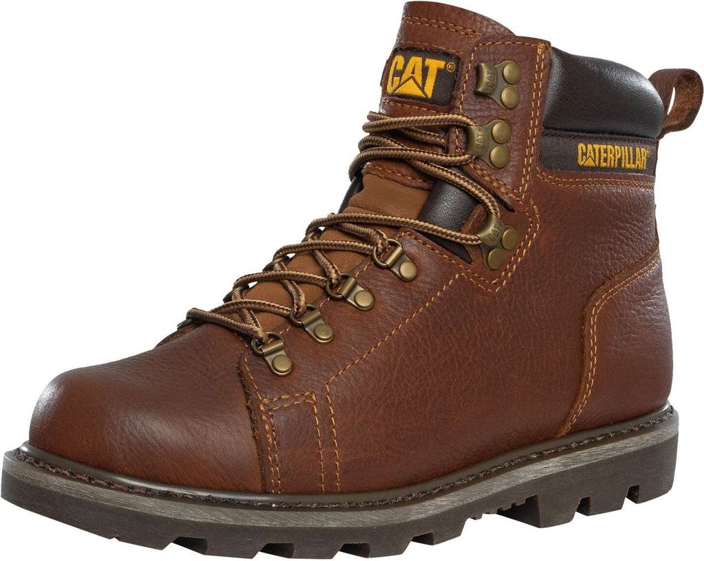 Caterpillar Arlington Weite Lederstiefel, Braun 42 EU