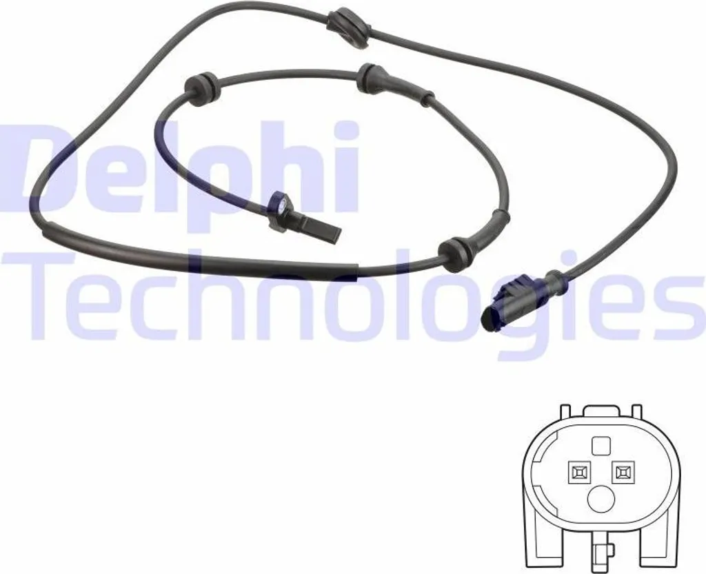 Capteur de roue Delphi SS20639 : Solution voyant ABS pour Alfa 156 et GT