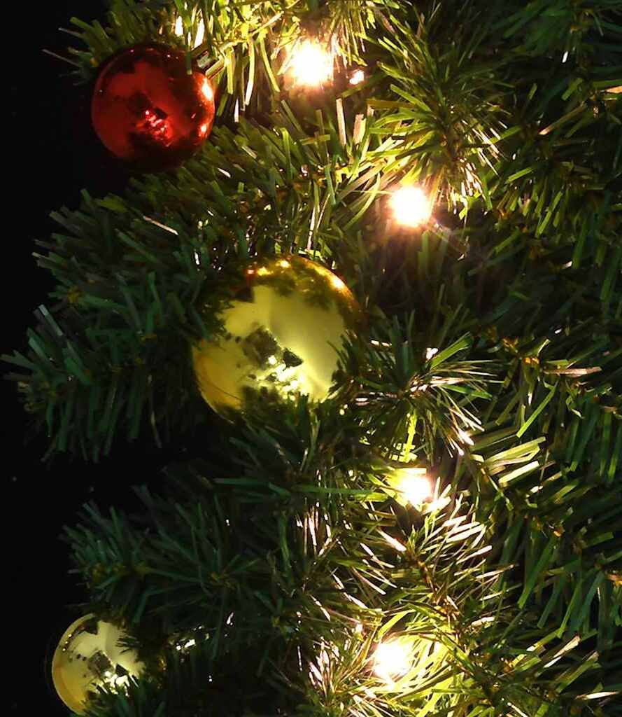 vidaXL Vianočná girlanda s guľôčkami a LED svetlami 5 m Obrázok produktu 4