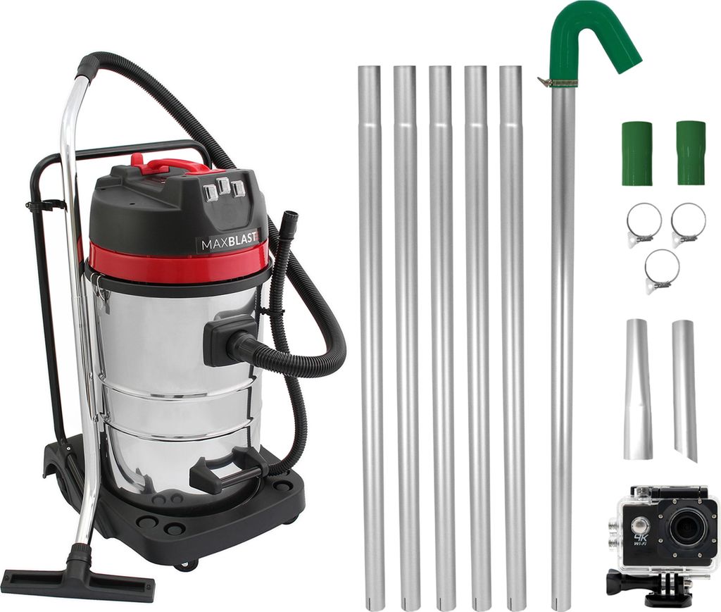 Aspirateur industriel de 80 litres, adapté aux surfaces Image du produit 
