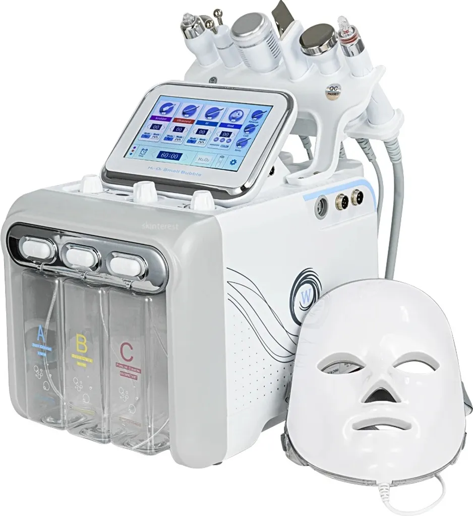 Solution Anti-Teint Terne et Rides : Machine Hydro RF et Dermabrasion