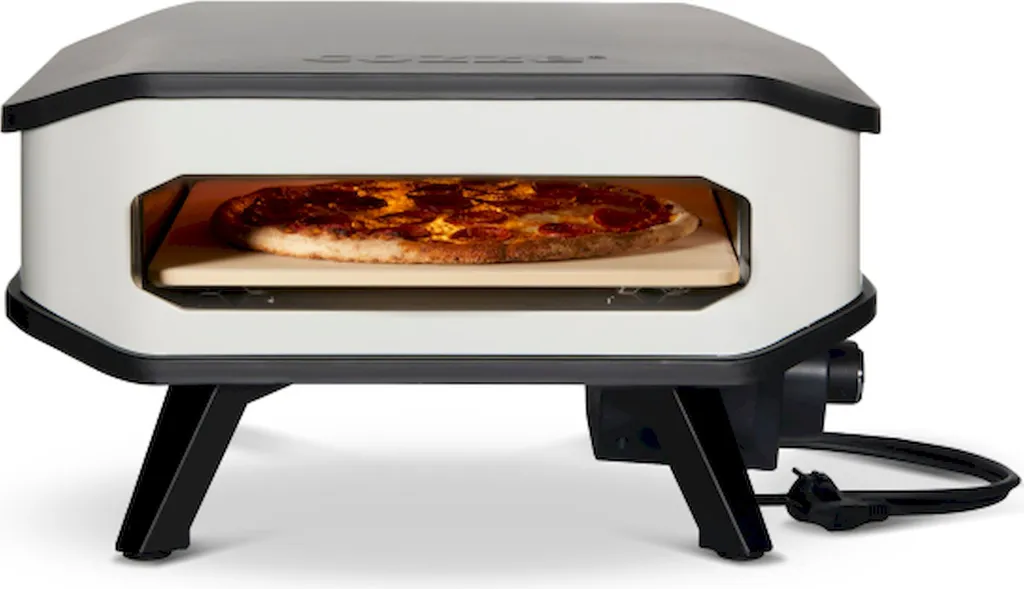 Machine à pizza électrique pour cuisine avec pierre de cuisson 13''