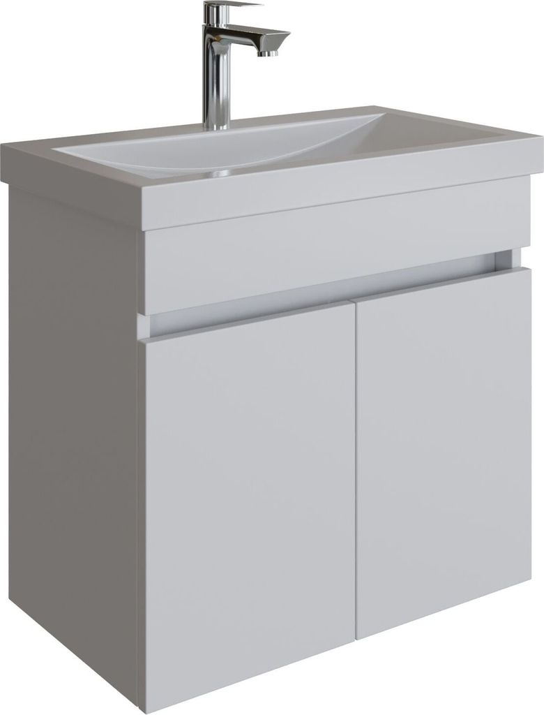 Planetmöbel Waschtischunterschrank 63cm in weiß