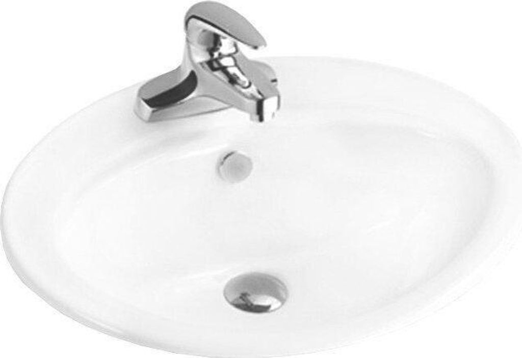 Lavabo da incasso MEXEN SELMA bianco 56 cm Immagine del prodotto 