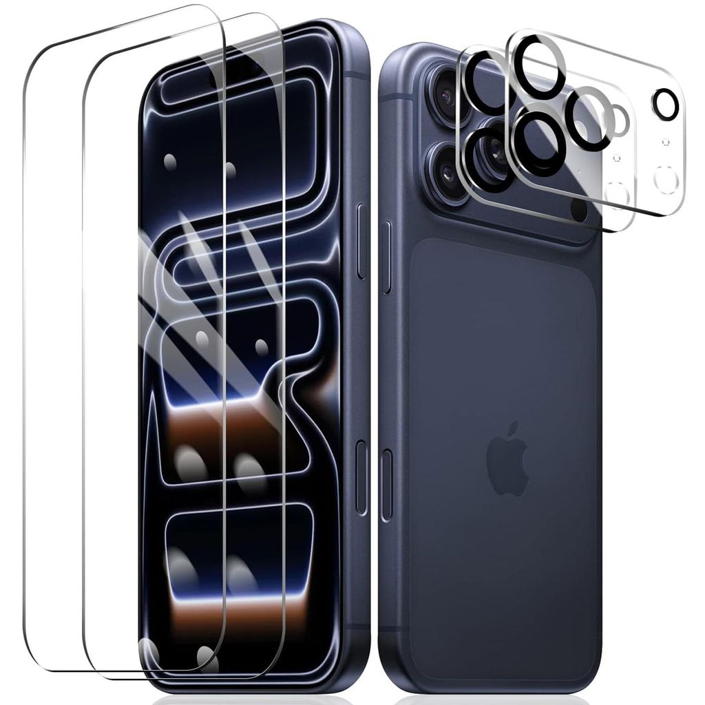 2X Schutzglas (Display + Kamera) für iPhone 17 Pro Max Produktbild 