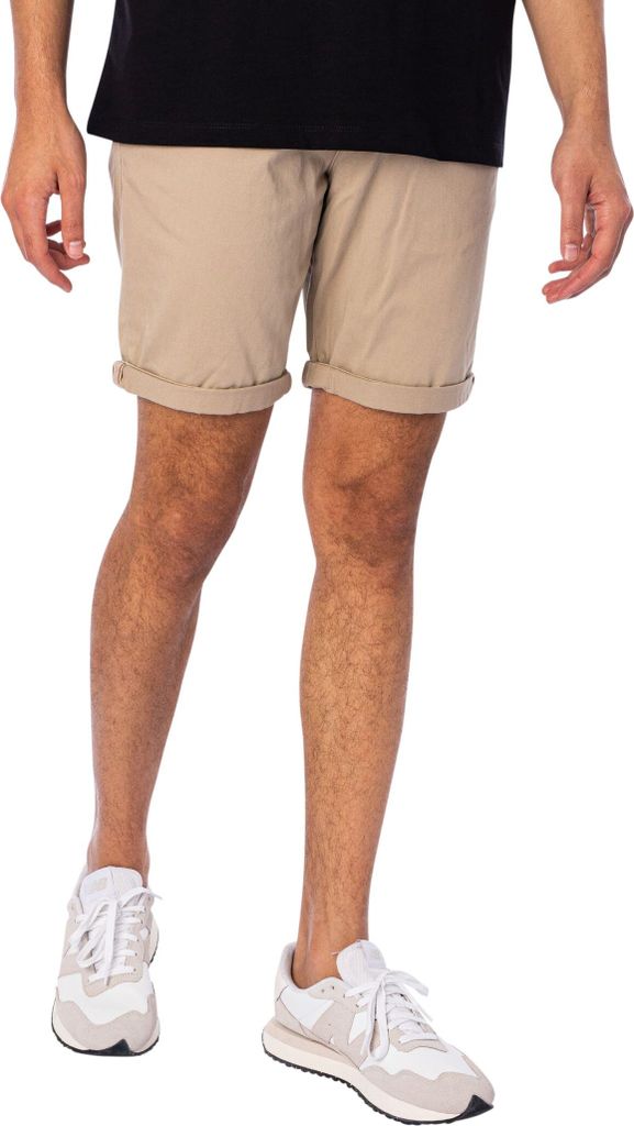 Jack & Jones Bowie-Chino-Shorts, Beige M Produktbild 
