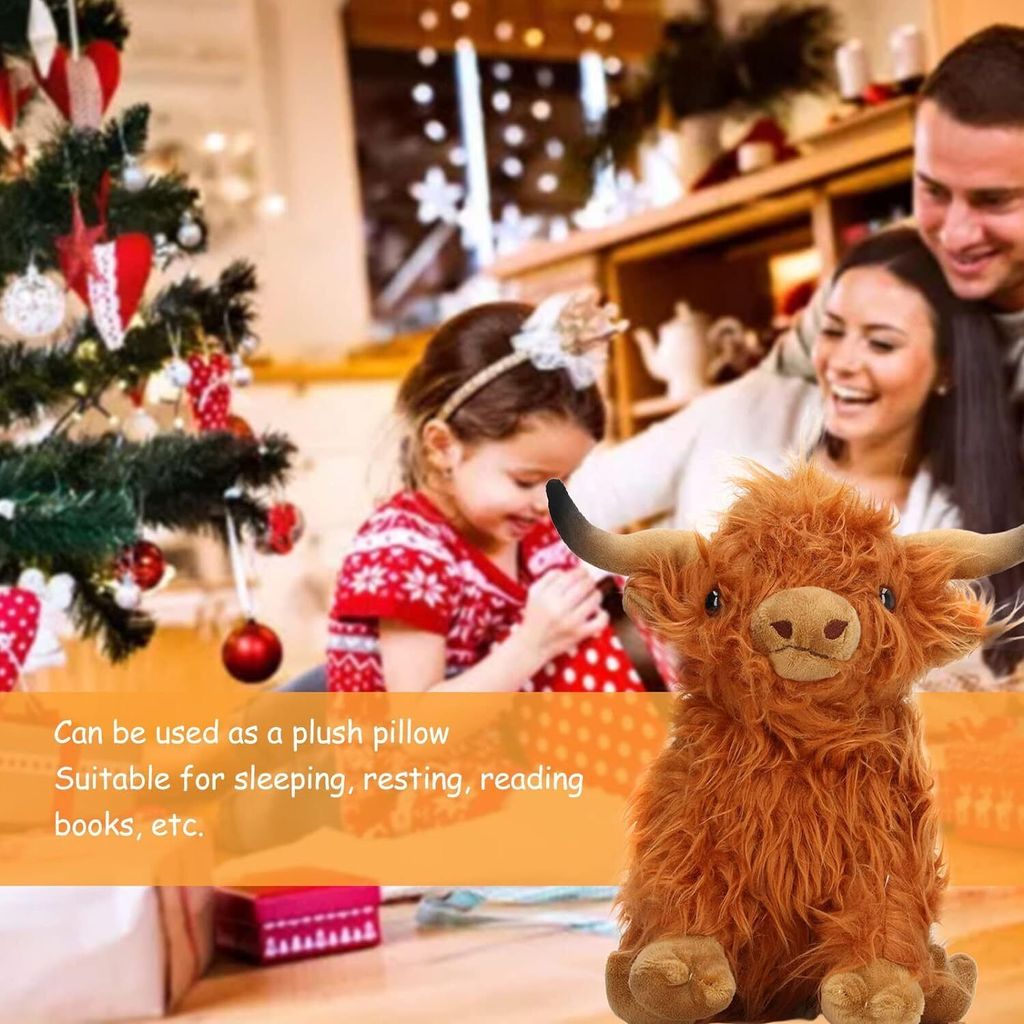 Niedlicher Highland-Cow-Blumentopf – Süße Dekoration Für Drinnen & Draußen, Perfekt Als Geschenk