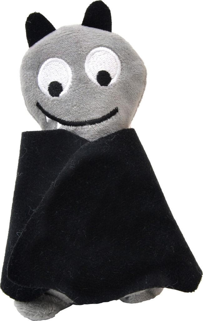 Aumüller Katzenspielzeug Frido Fledermaus 23 cm schwarz grau