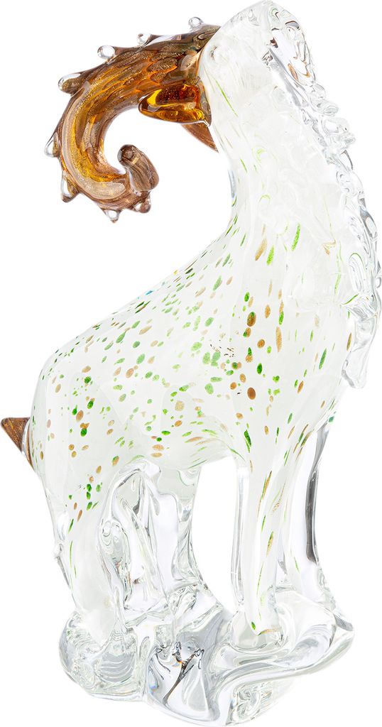Casablanca by Gilde Figur Steinbock Steinbock weiß H. 29 cm, 59386