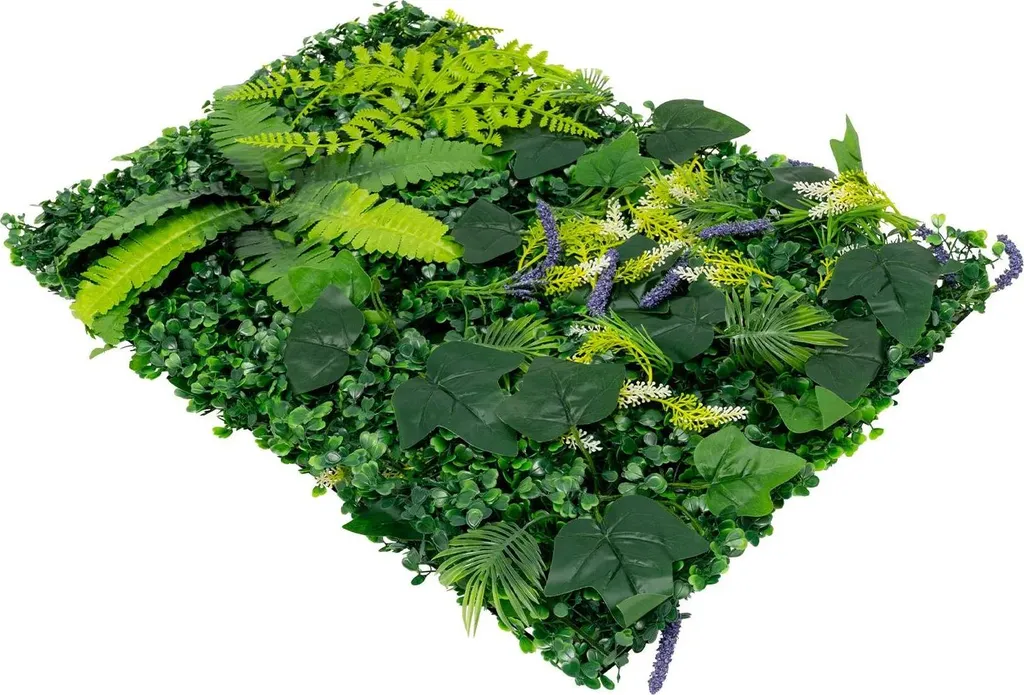 Mur Végétal Artificiel Anti-UV : Verdure Éclatante Sans Aucun Arrosage