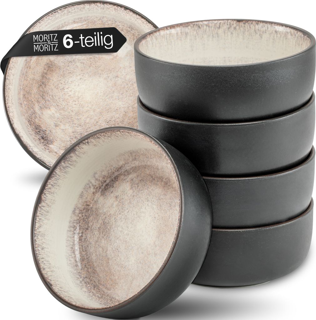 Moritz & Moritz VIDA beige Müslibowl 6 tlg. Produktbild 