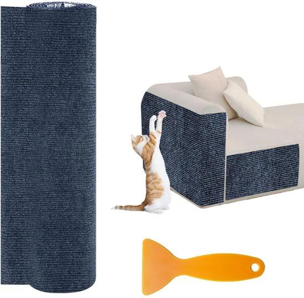 Rouleau de tapis à griffes pour chats 40x200cm haute résistance